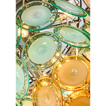 Люстра конусовидная с каскадом из разноцветных круглых подвесов Key Lustar варинант исполнения - 1 | Loft Concept в Брянске