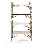 Стеллаж металлический с птичками Primavera варинант исполнения - 1 | Loft Concept в Брянске