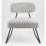 Кресло лаунж Kate букле серый варинант исполнения - 4 | Loft Concept в Брянске