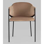 Стул Brace велюр капучино варинант исполнения - 4 | Loft Concept в Брянске