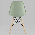 Пластиковый стул на ножках из массива бука Eames Mint варинант исполнения - 4 | Loft Concept в Брянске
