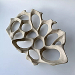 Блюдо «Бежевый коралл» варинант исполнения - 2 | Loft Concept в Брянске