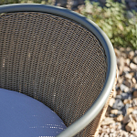 Садовое кресло с каркасом из стали Kenneth Chair варинант исполнения - 10 | Loft Concept в Брянске