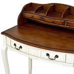 Стол-бюро из массива дерева Montmartre Provence White Desk варинант исполнения - 2 | Loft Concept в Брянске
