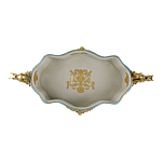 Чаша с орнаментом на бронзовых ножках в виде львов Eden Garden варинант исполнения - 2 | Loft Concept в Брянске