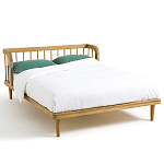 Кровать из массива дуба с пружинным блоком Mateta варинант исполнения - 1 | Loft Concept в Брянске