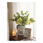 Ваза с зелеными цветочными и птичьими мотивами Vase Inspired by Nature варинант исполнения - 7 | Loft Concept в Брянске