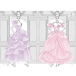 Megan Hess. Elegance варинант исполнения - 2 | Loft Concept в Брянске