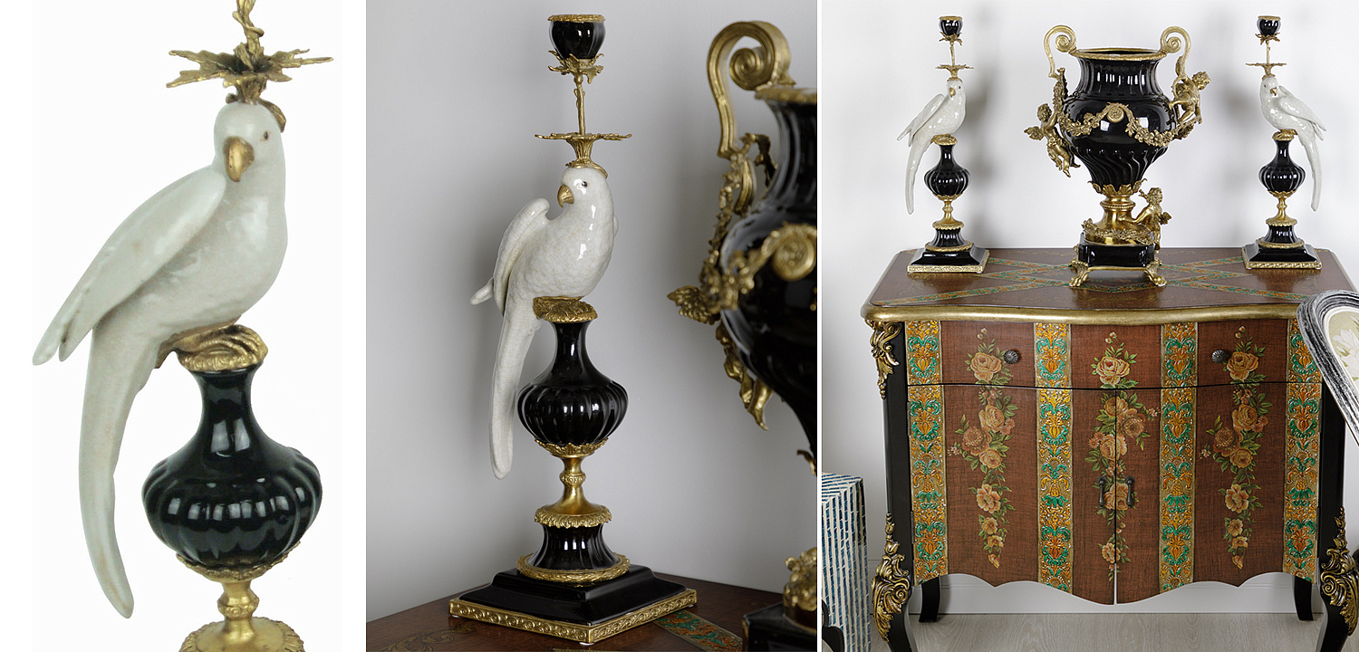 Подсвечник White Parrot Подсвечник White Parrot - Loft-Concept в Брянске