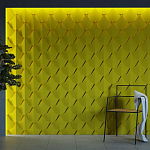 Гипсовая 3D Панель DRAGON SCALE - B варинант исполнения - 2 | Loft Concept в Брянске