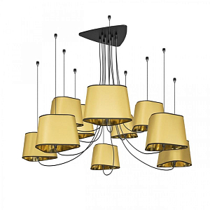 Люстра Designheure Lighting Gold 10 плафонов