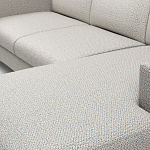 Мебельная ткань Шенилл серо-голубой цвет 142 см T4-47 варинант исполнения - 12 | Loft Concept в Брянске