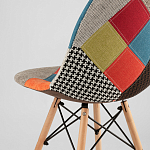 Стул с обивкой в технике пэчворк DSW варинант исполнения - 6 | Loft Concept в Брянске