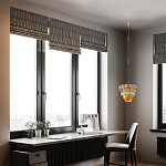 Люстра конусовидная с каскадом из разноцветных круглых подвесов Key Lustar варинант исполнения - 5 | Loft Concept в Брянске