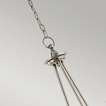 Люстра с прозрачными плафонами из пузырчатого стекла Kichler варинант исполнения - 8 | Loft Concept в Брянске