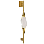 Бра с хрустальным плафоном Renee Brass Glass Drops Light Wall Lamp варинант исполнения - 1 | Loft Concept в Брянске