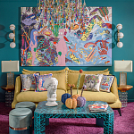 Homer Simpson in Paradise картина акрил на холсте варинант исполнения - 1 | Loft Concept в Брянске