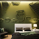 Барельеф OWLS варинант исполнения - 2 | Loft Concept в Брянске