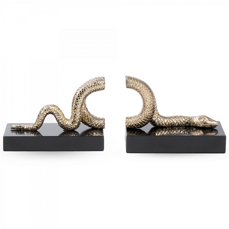 Держатель для книг Golden Snake Черный Золотой Держатель для книг Golden Snake Черный Золотой в Брянске | Loft Concept