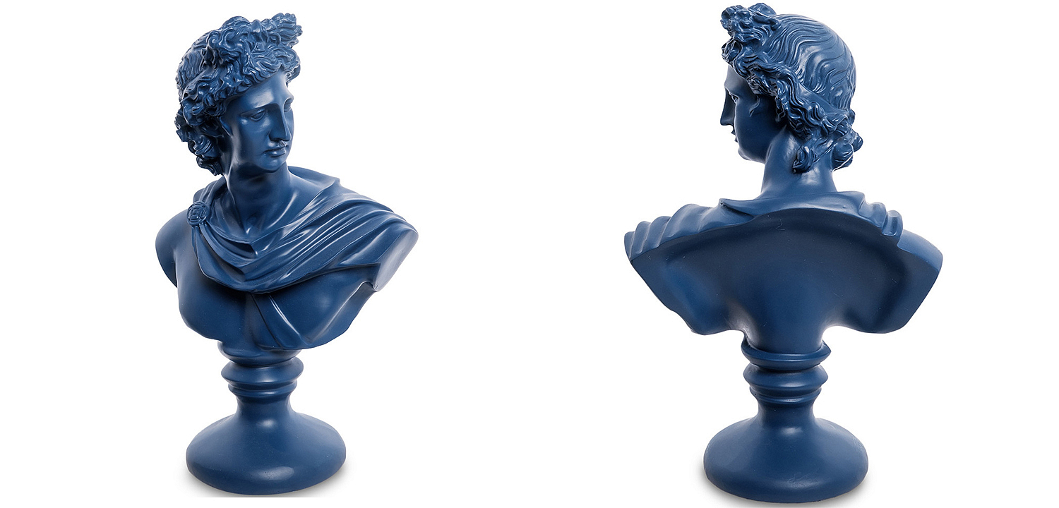 Статуэтка Bust David blue Статуэтка Bust David blue - Loft-Concept в Брянске