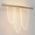 Бра с тремя элементами в форме лепестков и металлическим основанием DALI Tonin Casa варинант исполнения - 1 | Loft Concept в Брянске