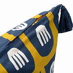 Чехол на подушку с двусторонним принтом и кисточками Ophelia Grove варинант исполнения - 3 | Loft Concept в Брянске