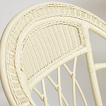 Комплект уличной мебели из ротанга Clara белый варинант исполнения - 3 | Loft Concept в Брянске