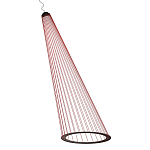 Подвесной светильник из металла Rays of Light варинант исполнения - 1 | Loft Concept в Брянске