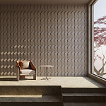 Гипсовая 3D Панель FERRUM варинант исполнения - 1 | Loft Concept в Брянске