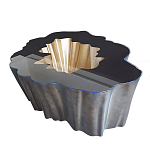 Кофейный стол Burl Exotic tree Coffee Table Brown варинант исполнения - 1 | Loft Concept в Брянске