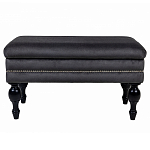 Мягкая банкетка с зоной для хранения Casket Dark Grey варинант исполнения - 1 | Loft Concept в Брянске