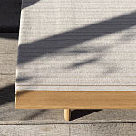 Дизайнерский кофейный стол из дерева с керамической столешницей уличный SWAY Coffee Table варинант исполнения - 4 | Loft Concept в Брянске