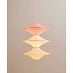 Подвесной вязаный розовый светильник «Звезда Востока 03» варинант исполнения - 3 | Loft Concept в Брянске