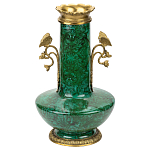 Фарфоровая ваза с малахитовым узором MALACHITE варинант исполнения - 1 | Loft Concept в Брянске