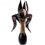 Настольная лампа черная INDONESIAN LAMPS 1 варинант исполнения - 1 | Loft Concept в Брянске