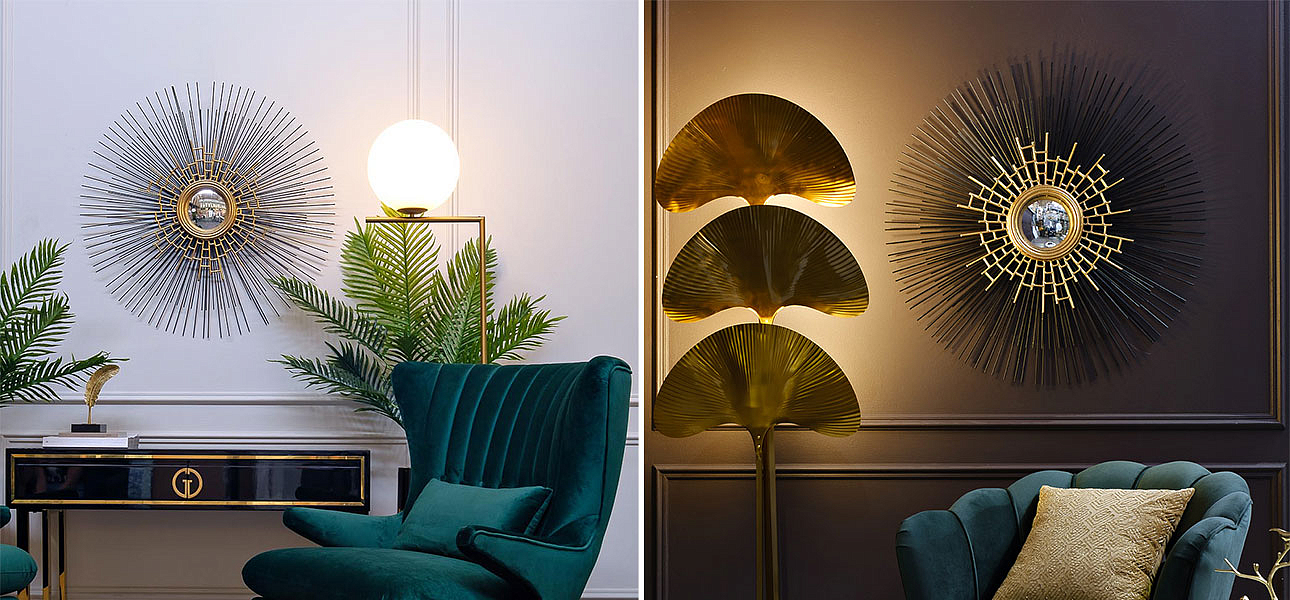 Зеркало настенное Gold Filler Зеркало настенное Gold Filler - Loft-Concept в Брянске