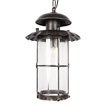 Уличный подвесной светильник с цилиндрическим плафоном на цепи Elysian Lanterns варинант исполнения - 5 | Loft Concept в Брянске