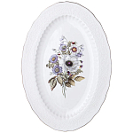 Обеденный сервиз из фарфора с рисунком цветов на 6 персон 23 предмета Garden Whisper Porcelain Set  варинант исполнения - 7 | Loft Concept в Брянске