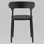 Черный стул из прочного PP-пластика JORIS варинант исполнения - 3 | Loft Concept в Брянске