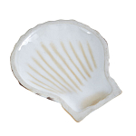 Фигурка из фарфора в виде ракушки морского гребешка Marine Tridacna варинант исполнения - 2 | Loft Concept в Брянске