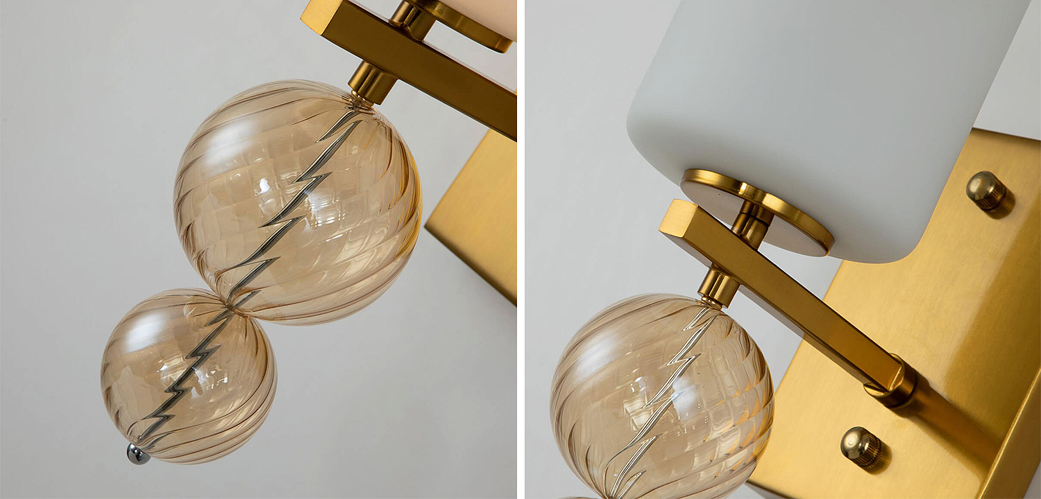 Бра Blown Glass Balloons Wall Lamp Бра Blown Glass Balloons Wall Lamp - Loft-Concept в Брянске