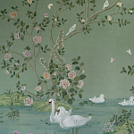 Обои ручная роспись Harpsden blue варинант исполнения - 1 | Loft Concept в Брянске