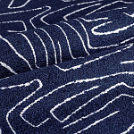 Мебельная ткань Букле синий цвет 140 см T3-8 варинант исполнения - 1 | Loft Concept в Брянске