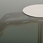 Столик журнальный на основании в виде фигурки девушки Maiden варинант исполнения - 2 | Loft Concept в Брянске