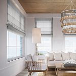 Люстра трехъярусная с декором из круглых деревянных бусин с кисточками Gray Brown Wooden Beads Chandelier варинант исполнения - 4 | Loft Concept в Брянске