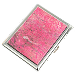 Портсигар с газовой зажигалкой из натурального камня Родонит Stone Cigarettes Cases варинант исполнения - 1 | Loft Concept в Брянске