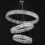 Хрустальная Люстра Элизабет из трех колец Хром  варинант исполнения - 1 | Loft Concept в Брянске