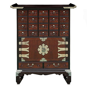 Китайский кабинет Chinese Apothecary cabinet small