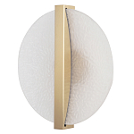 Бра с белым матовым стеклянным плафоном круглой формы Soft Glow Harmony варинант исполнения - 3 | Loft Concept в Брянске