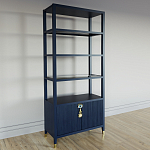 Стеллаж со стеклянными полками Elsa Dreams Blue варинант исполнения - 1 | Loft Concept в Брянске